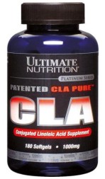 Жирные кислоты (Омега жиры) Ultimate Nutrition CLA 1000 мг  (180 капс)