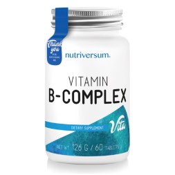 Витамины группы B PurePRO (Nutriversum) Vitamin B-complex  (60 таб)
