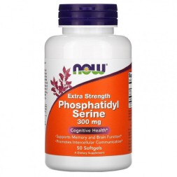 Специальные добавки NOW Phosphatidyl Serine 300 mg   (50 softgels)