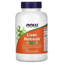 Специальные добавки NOW Liver Refresh   (180 vcaps)