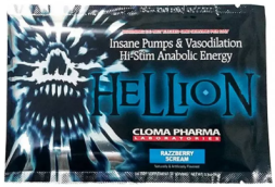 Пробники предтреников Cloma Pharma Hellion   (9g.)