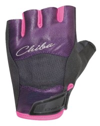 Перчатки для фитнеса и тренировок CHIBA 40948 Lady Diamond   (Фиолетовые)