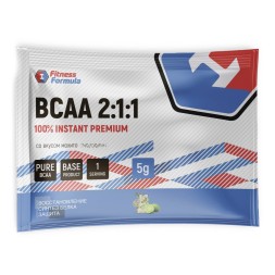 Порционные BCAA Fitness Formula 100% BCAA 2:1:1 Premium  (5 г)