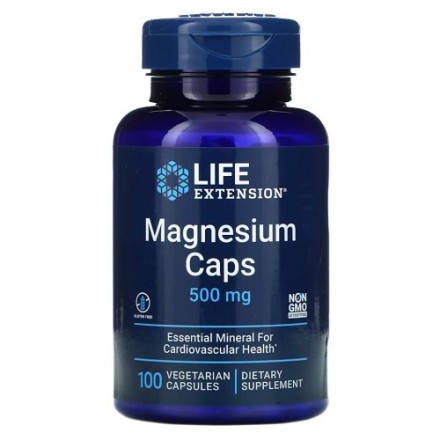 Магний Life Extension Life Extension Magnesium 500 mg 100 vcaps  (100 vcaps)
