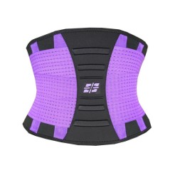 Женский атлетический пояс для тренировок Power System PS-6031 для похудения  (фиолетовый)